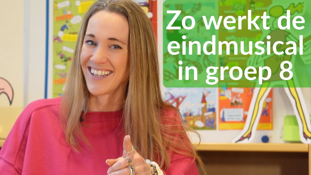 Zo werkt de eindmusical in groep 8