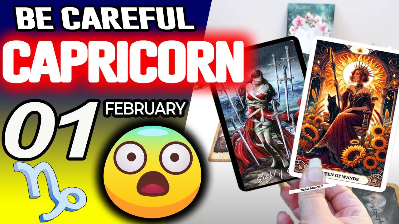 Capricorn ♑BE CAREFUL⚠️A VERY BAD WOMAN DOES THIS TO YOU😱🚨 horoscope for today FEBRUARY 1 2026 ♑