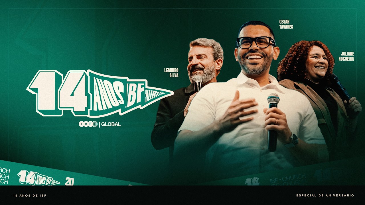 QUARTA-FEIRA ESPECIAL | 14 ANOS DE IBF | Com CESAR TAVARES, LEANDRO SILVA e JULIANE NOGUEIRA na IBF!