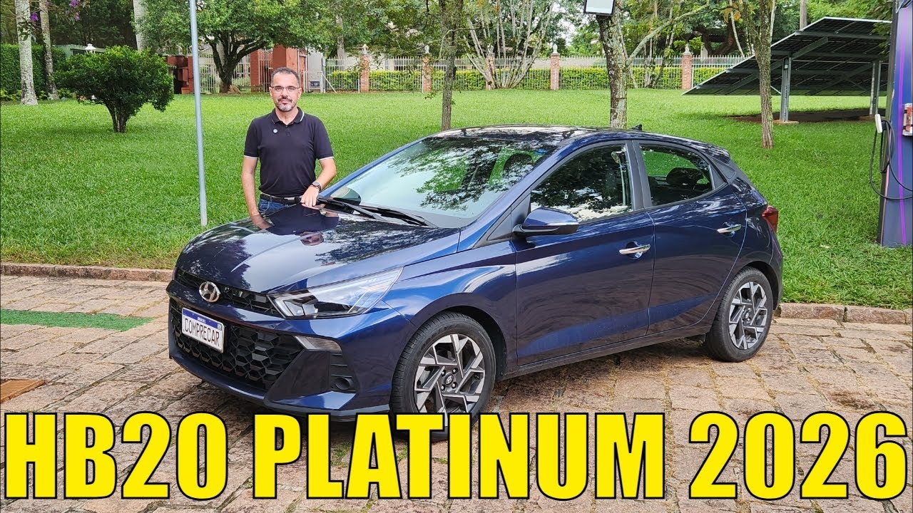 Avalia&ccedil;&atilde;o: Hyundai HB20 Platinum 2026