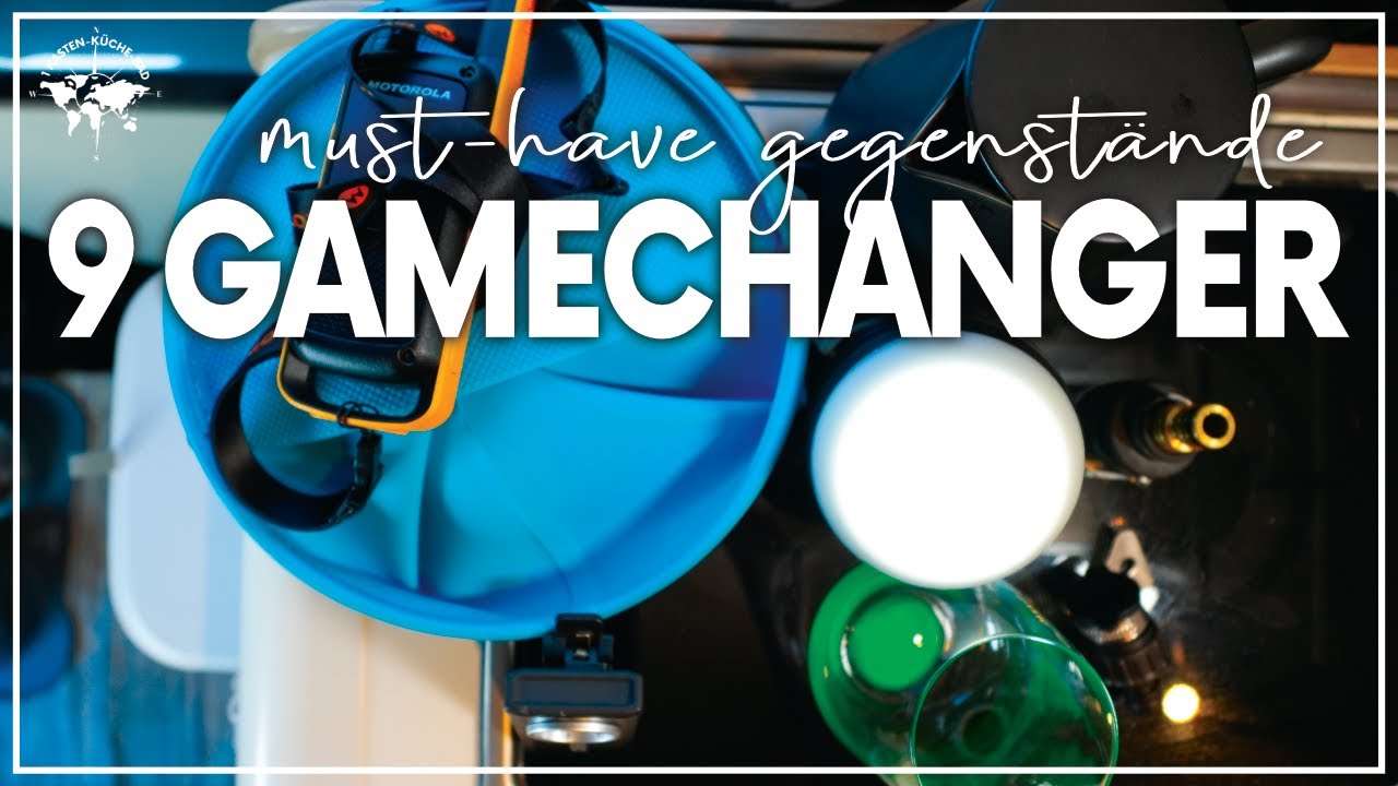 Unsere TOP 9 CAMPING GADGETS 2025 I MUST HAVES f&uuml;r Vanlife und WOHNMOBIL