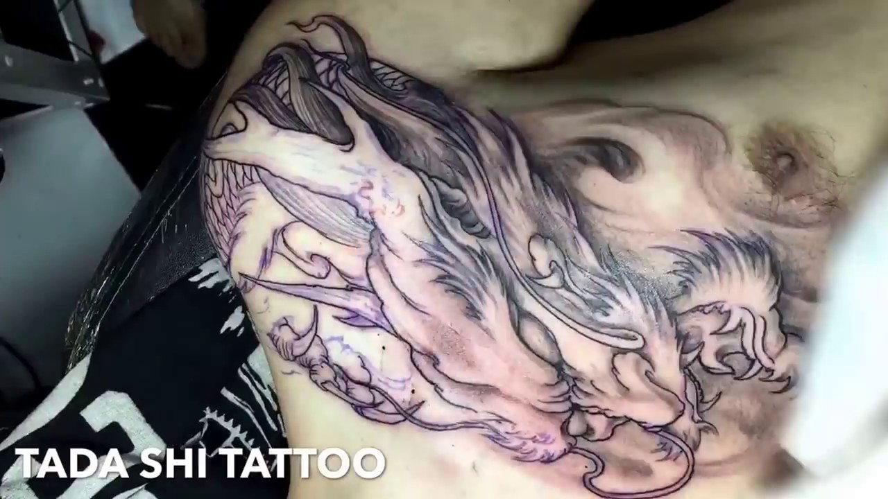 HÌNH XĂM RỒNG | Dragon Tattoo | Trung Tadashi