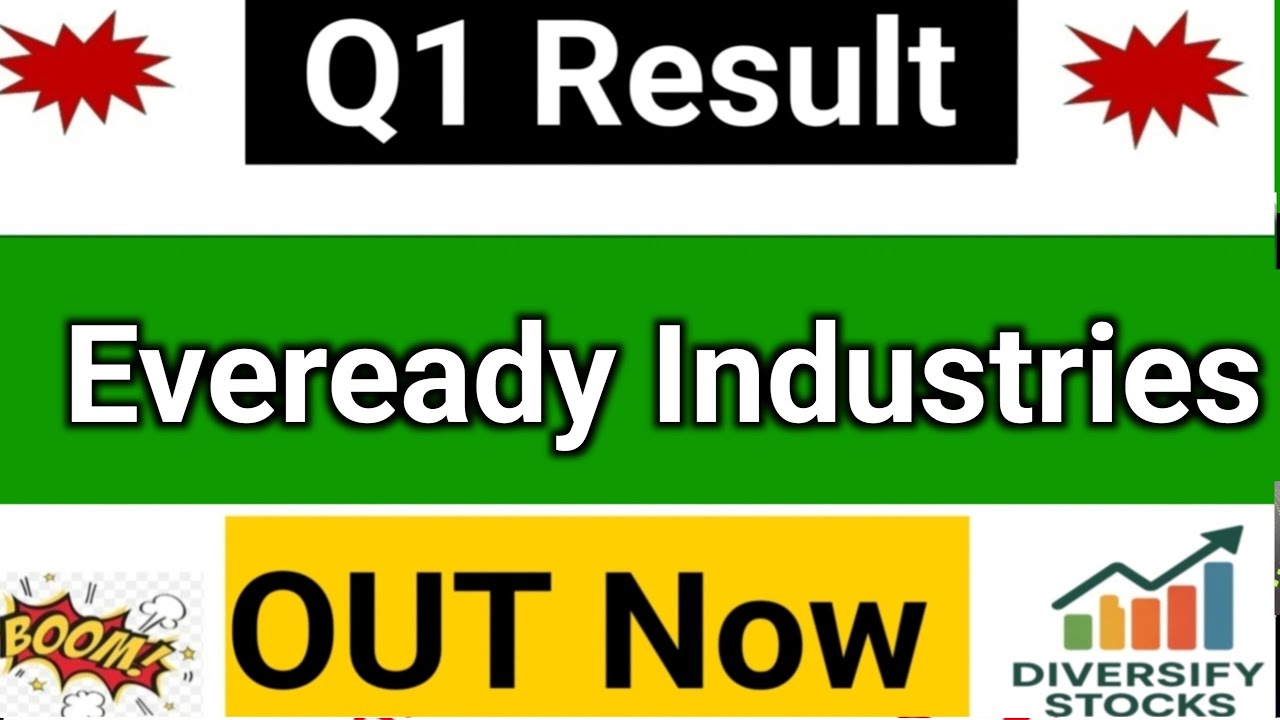 Eveready Industries q1 results 2026 | Eveready Industries share latest news | Eveready results today