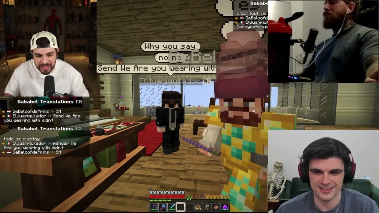 Juansguarnizo НЕ ОСТАНАВЛИВАЕТСЯ, ghost44 из STUPID0 снова навещает Foolish! 🤣 QSMP