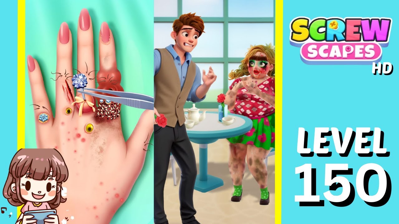 Screwscapes Level 150 Solution Walkthrough