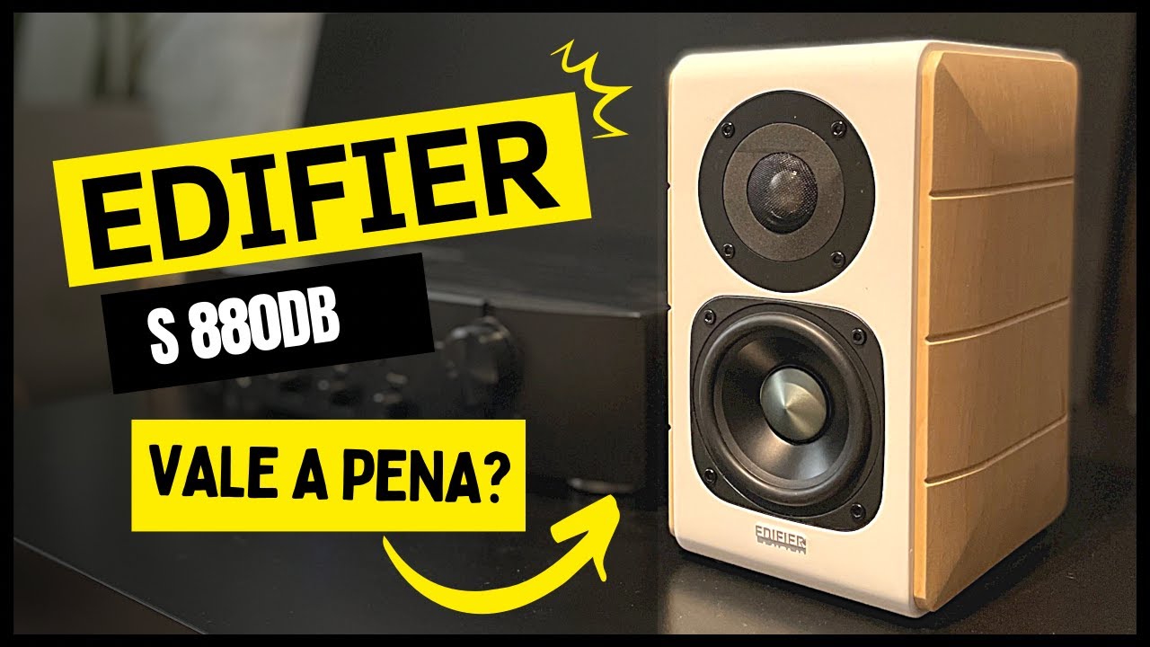 REVIEW + TESTE DE SOM | EDIFIER S880DB