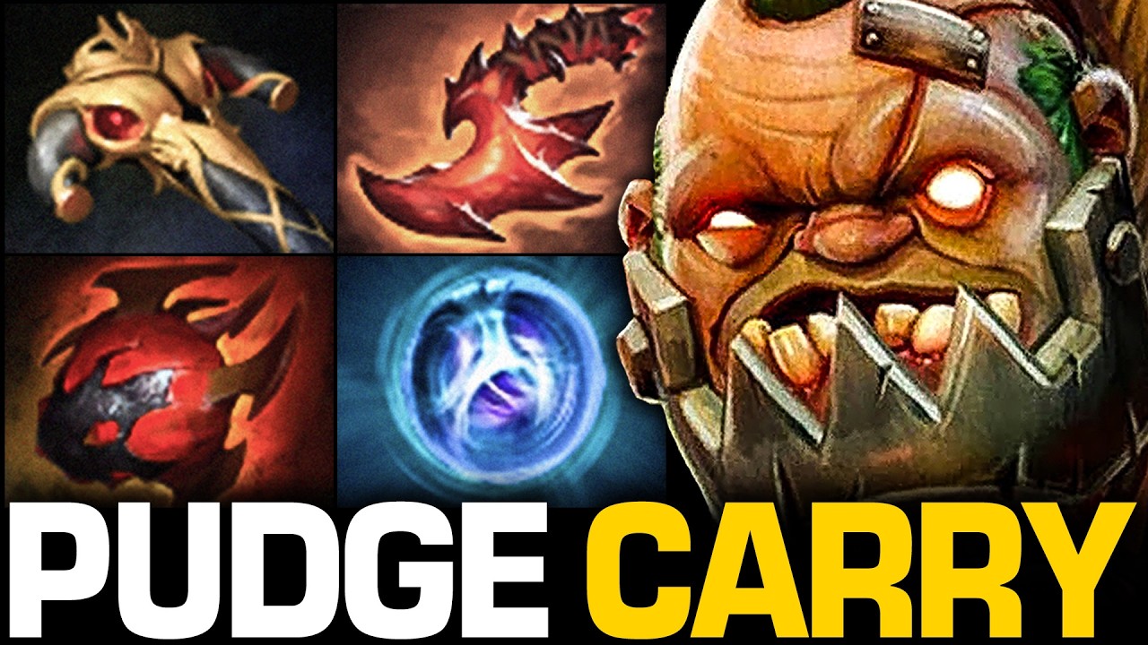 This Is How You're Supposed to Play Pudge Carry | Pudge Official