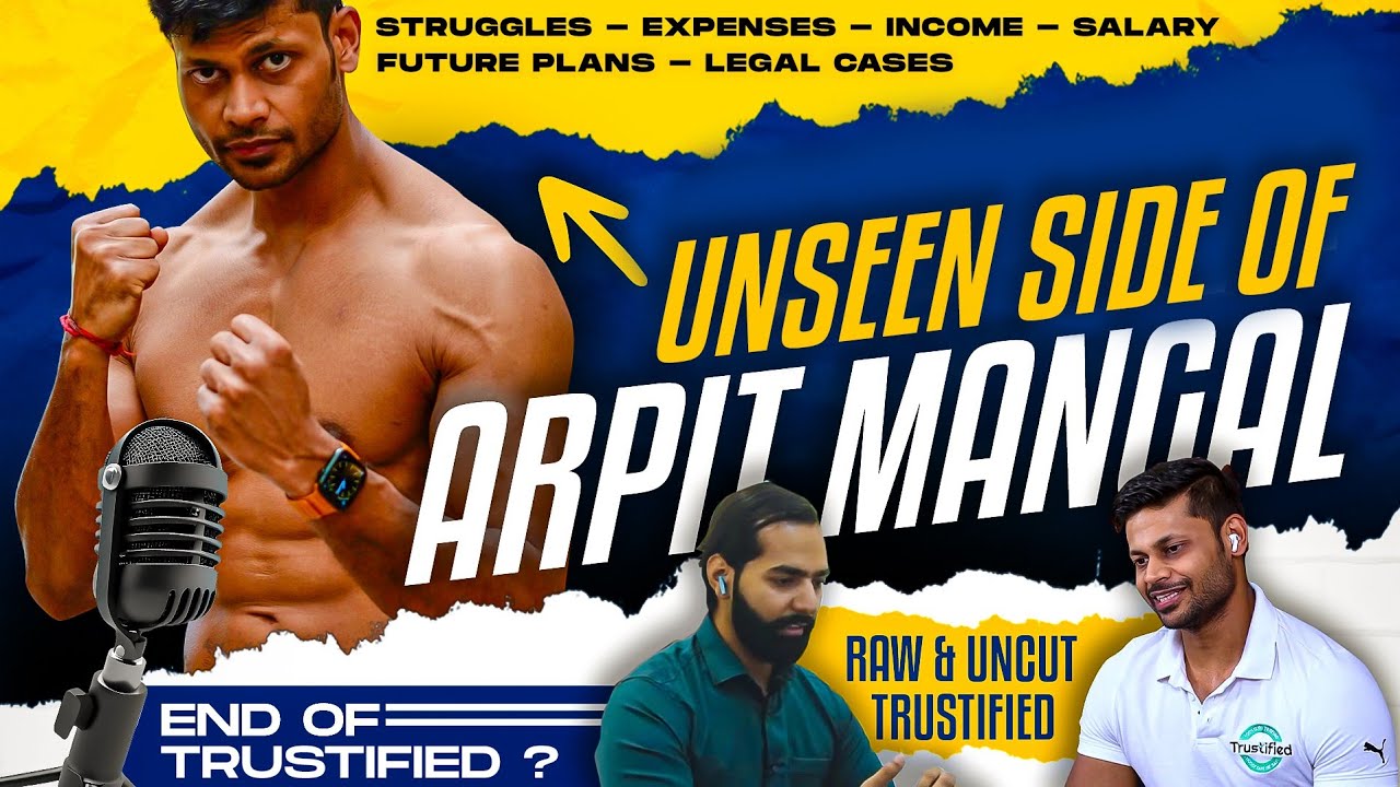 Arpit Mangal On Trustified, Legal Cases, Financial Struggles And More..(Raw & Un-Cut)