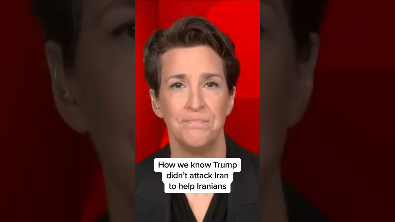 How we know Trump didn't attack Iran to help Iranians