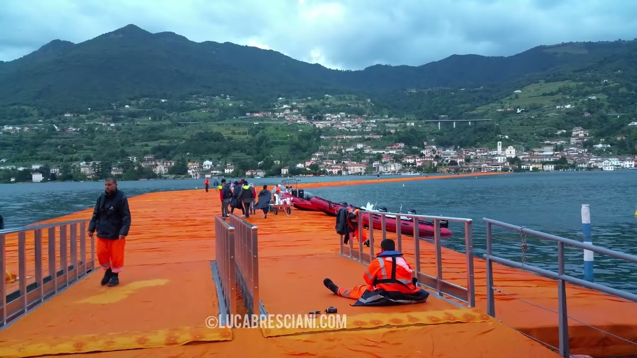 The Floating Piers ■ Christo and Jeanne-Claude ■ Lake Iseo - Italy ■ 2016.06.17 ■ ©LucaBresciani.com