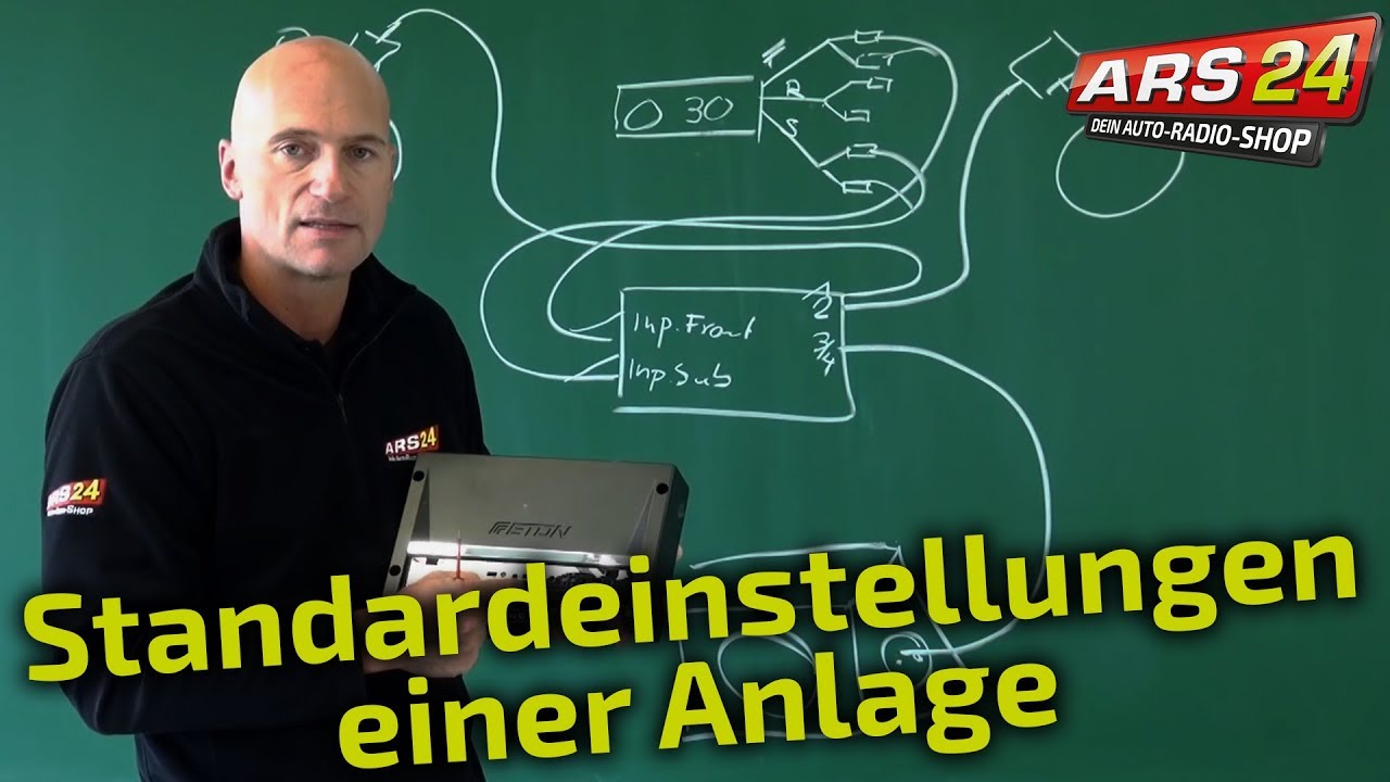 Verstärker im Auto richtig einstellen? I Tutorial I ARS24