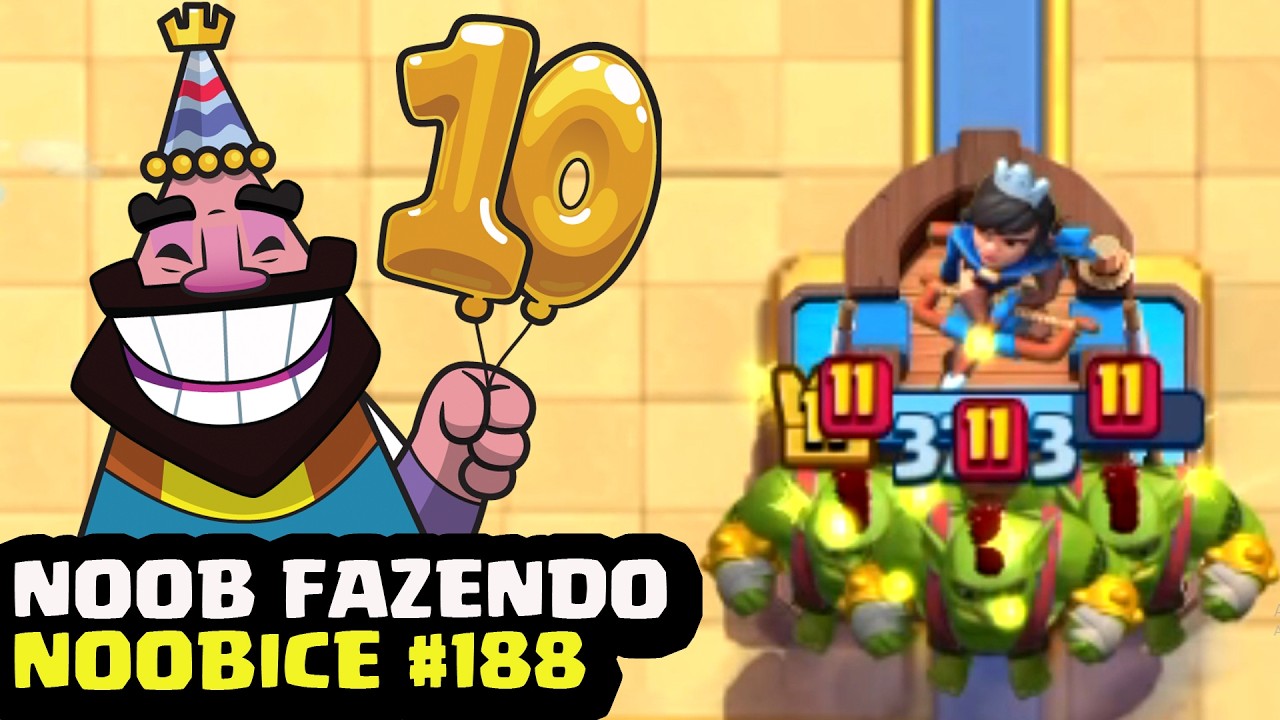 NOOB FAZENDO NOOBICE #188 - MODO CAOS 😂