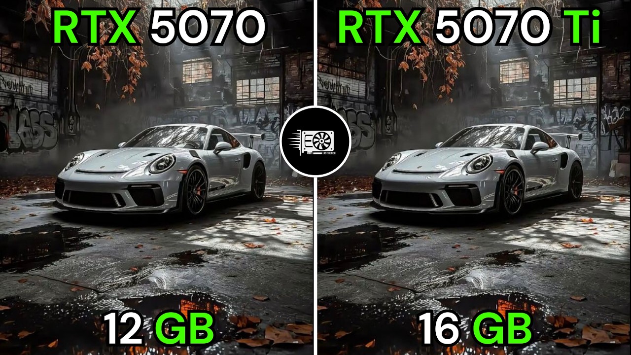 RTX 5070 VS RTX 5070 Ti + Ryzen 7 7800X3D | 20 Games Tested in 1080P, 1440P & 4K!