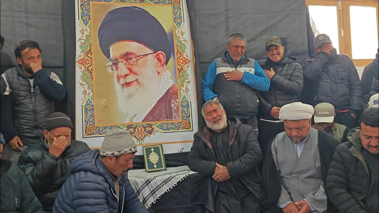 Massive Condolence Procession in Leh Following Martyrdom of Imam Khameini at 11AM frm NDS Ground Leh