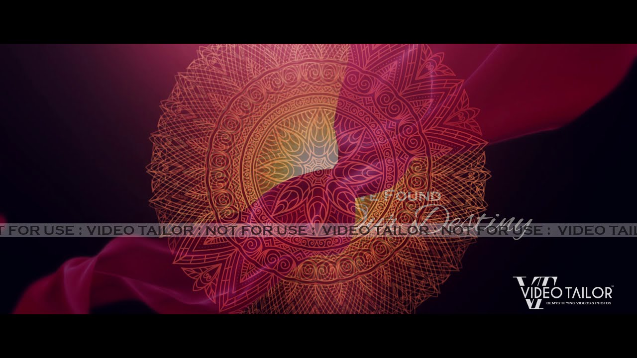 Timeless Soulful Invitation | Royal Save the Date Video  : VTSD046