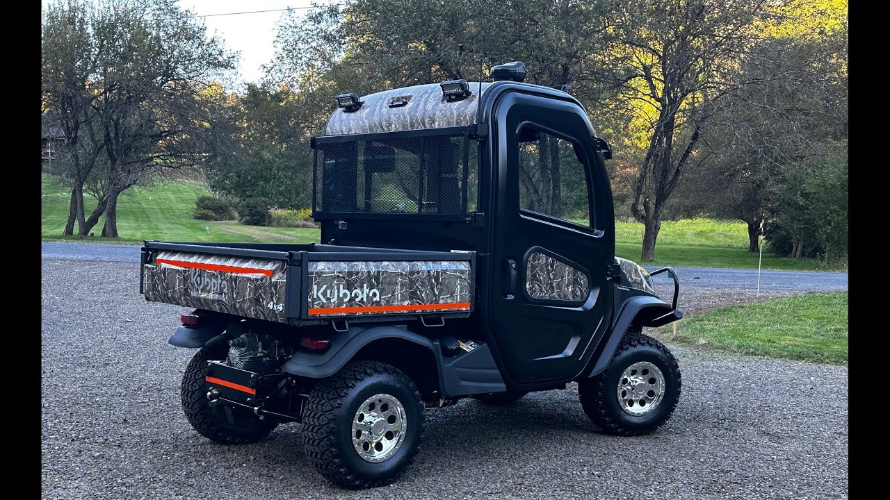 My 2023 Kubota RTV X-1100C, I Added another accessory and  one thing I DONT LIKE !!