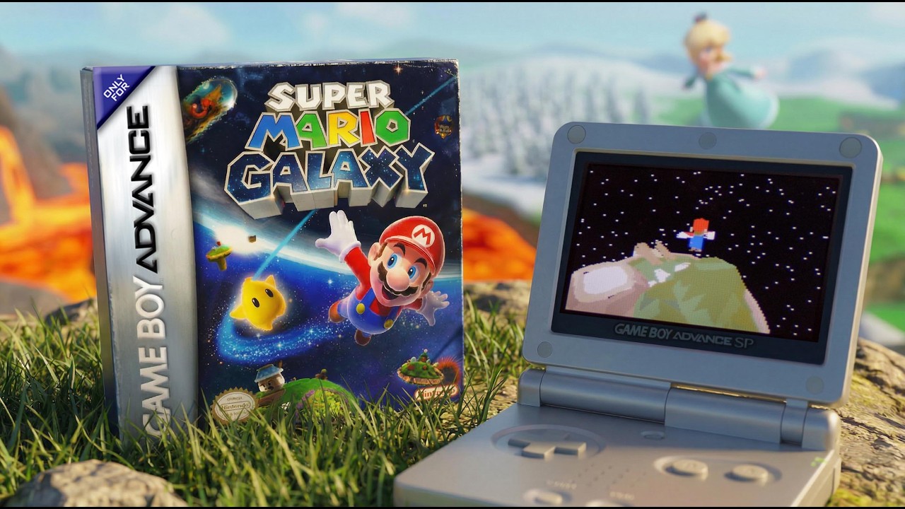 Yes I'm still making Mario Galaxy for the GBA
