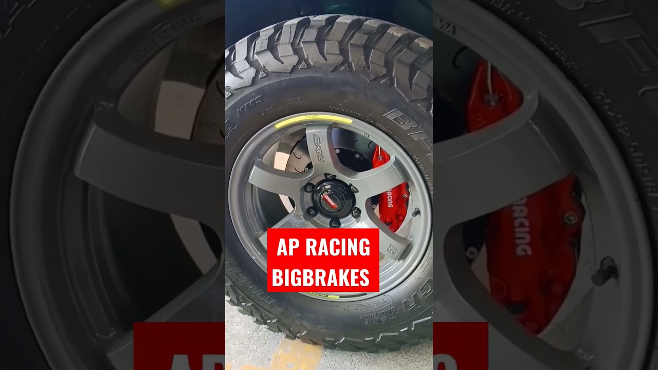 APRACING & BREMBO BIGBRAKE    #toyota #landcruiser #brembo #aftermarket #apracing #brake #original