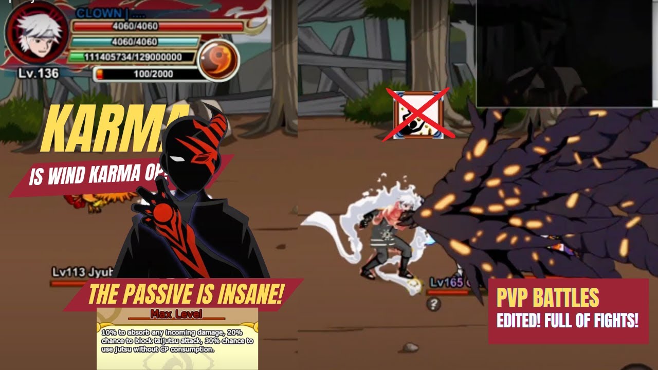Shinobi Warfare PVP Day: Showcasing Power of Wind Karma + FTG + Mangekyo Gameplay! No Defer Needed!