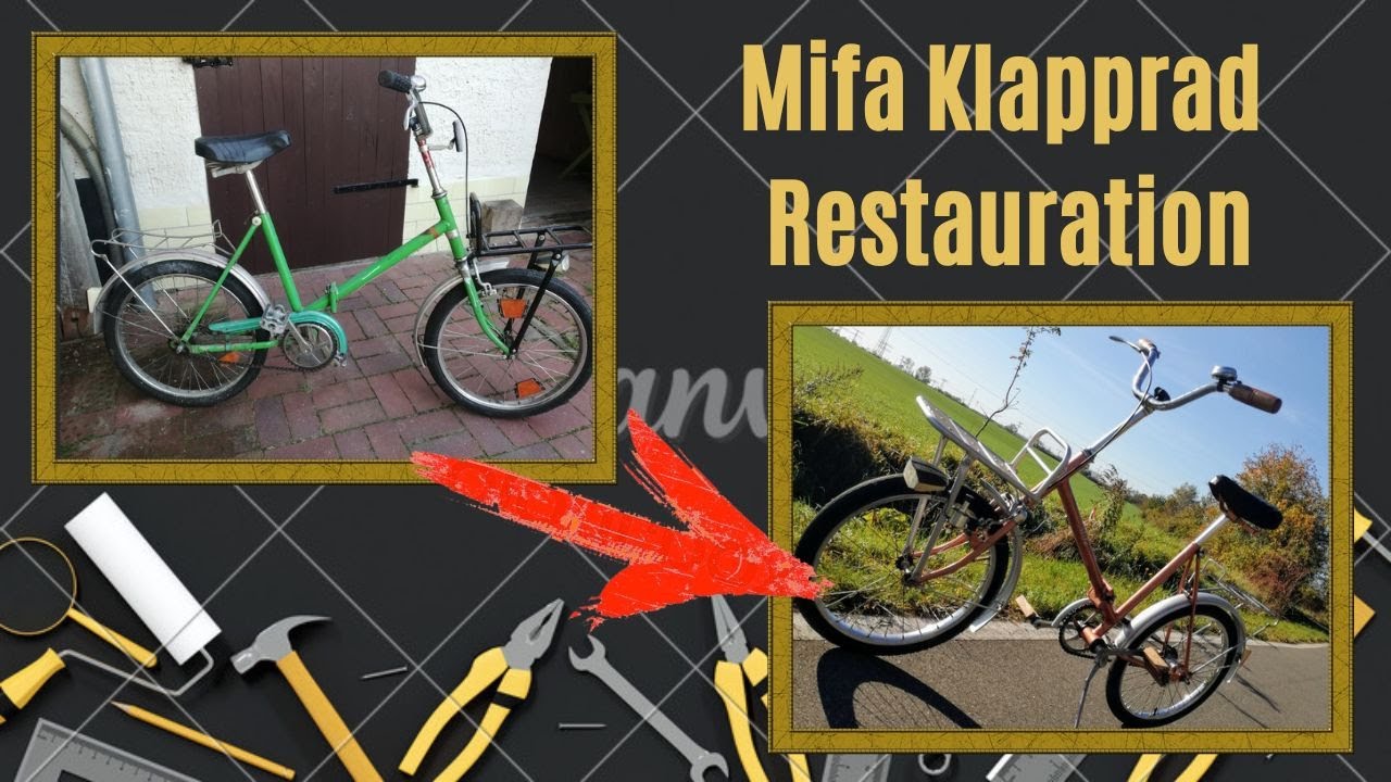 Mifa Klappfahrrad Restauration