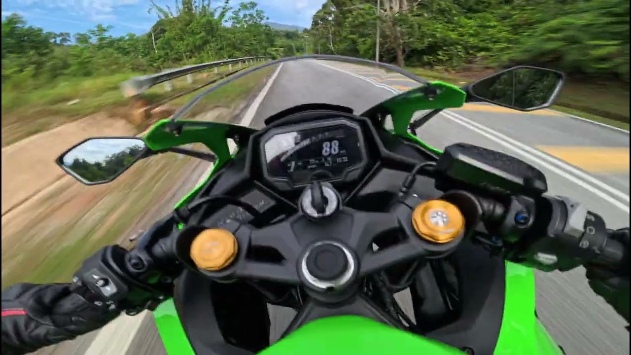 Testing out ND filters | Kawasaki ZX-4RR | ONBOARD