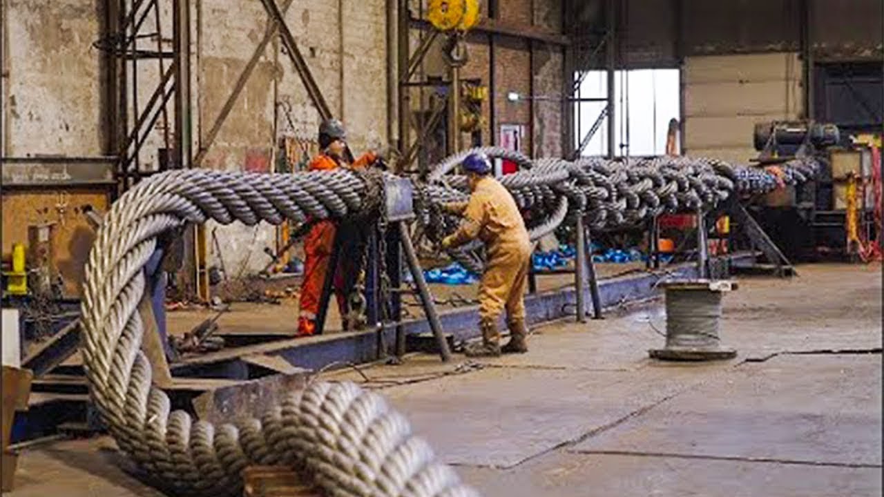 How Wire Rope Slings Are Made. Amazing Manufacturing Process