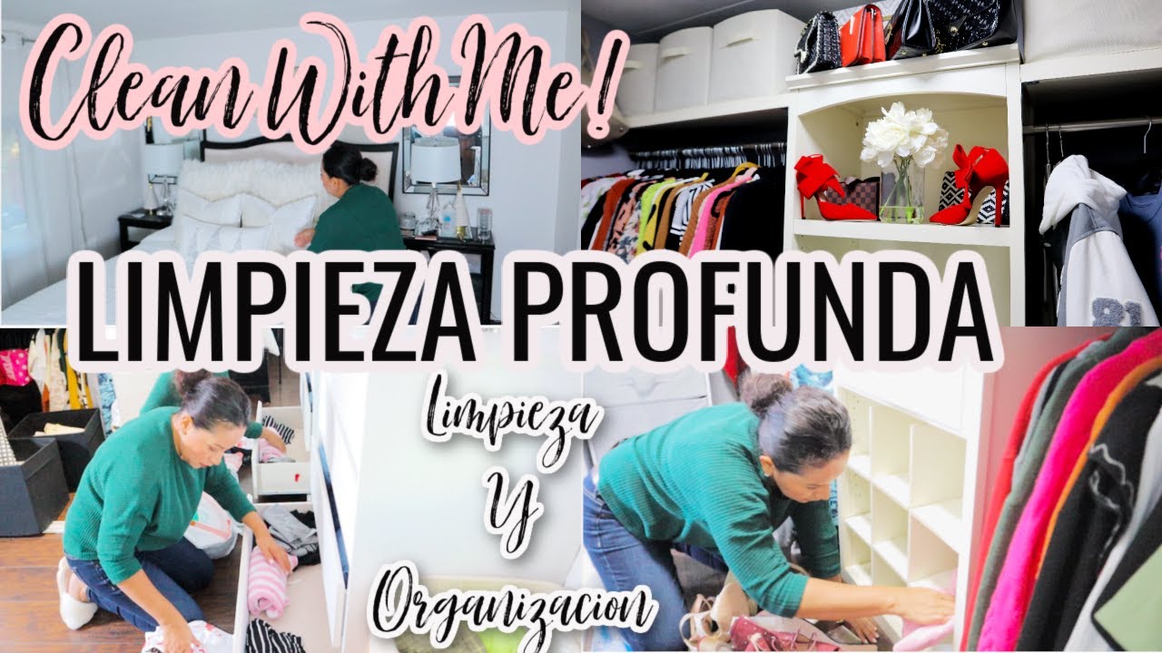 NEW LIMPIEZA PROFUNDA DE MI CUARTO Y CLOSET | LIMPIEZA Y ORGANIZACION DEL |#SILVIAENTUVIDA