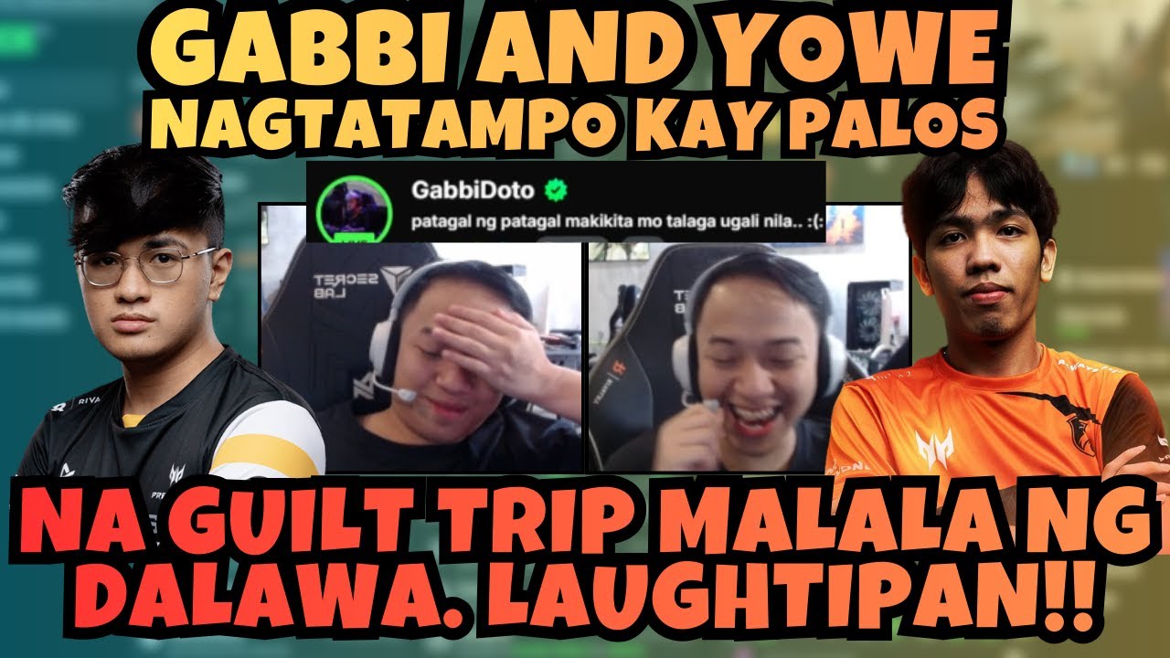 GABBI, YOWE SOBRANG GUILT TRIP KAY PALOS | SOBRANG BADTRIP AYAW SUMAMA SA ELYU