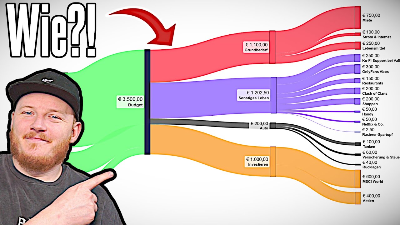 Anleitung für Anfänger | Sankey Diagramm in der Budget-Planung! 📈