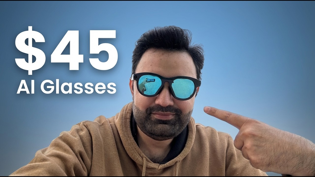 I Didn’t Expect This Much Tech in These $45 AI Glasses