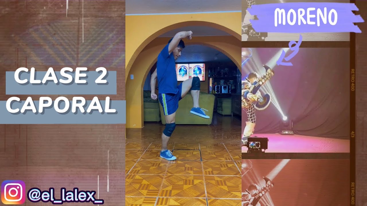 CLASE 2 de caporal - Paso b&aacute;sico MORENO