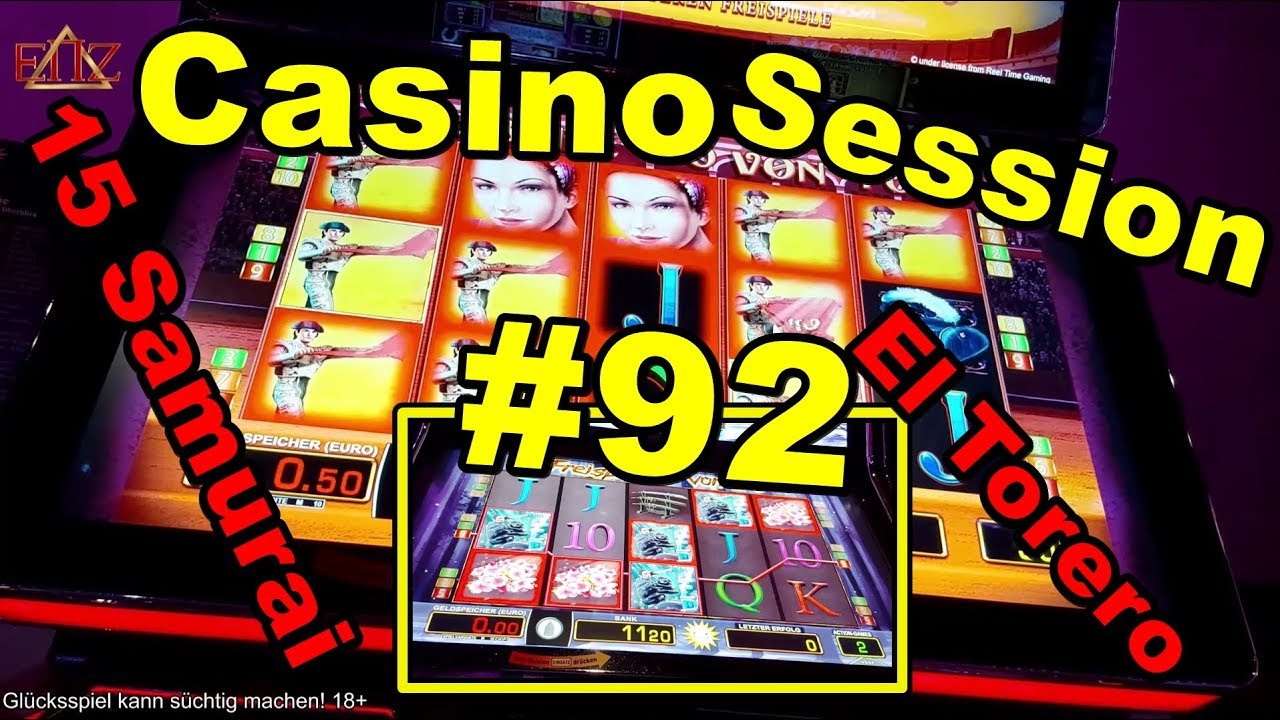 Casino Session #92 - El Torero vs 15 Samurai | ENZ Merkur