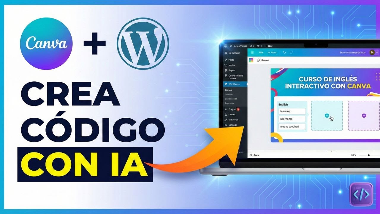 Flashcards Interactivas C&oacute;digo de Canva Inteligencia Artificial en WordPress C&oacute;mo insertar?