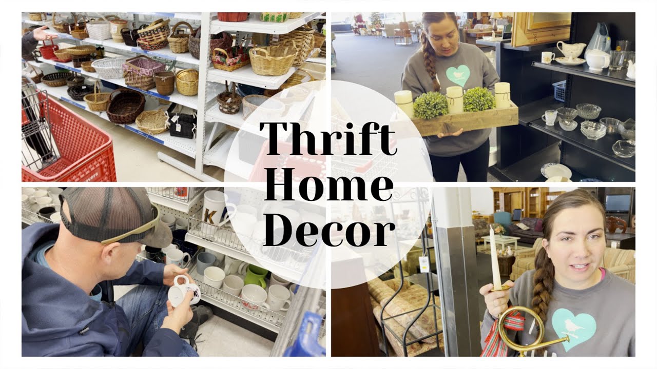 Amazing Home Decor on a Budget From 5 Thrift Stores!