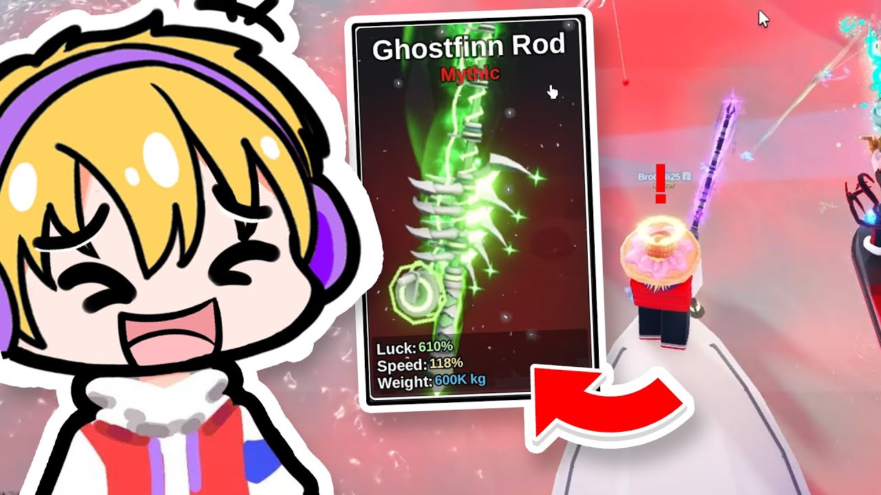 AKU DAPETIN ROD TERBAGUS GHOSTFINN DAN IKAN RAHASIA DI ROBLOX FISH IT!