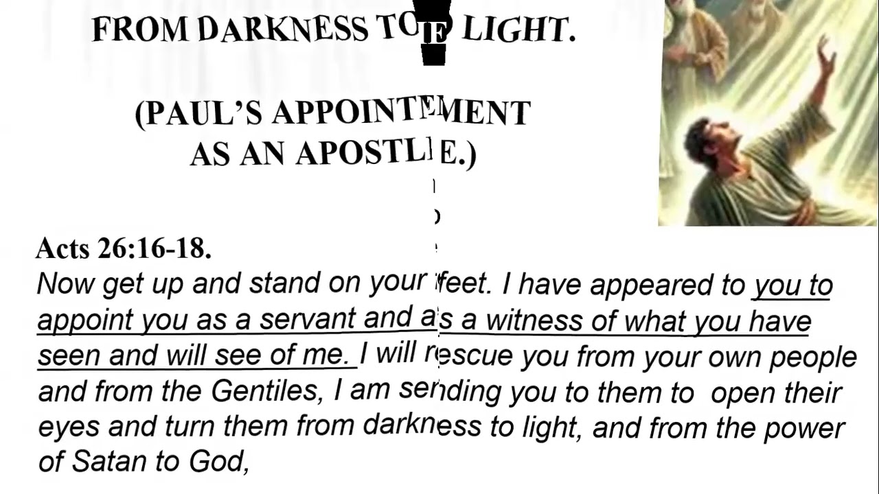 Spiritual blindness - Part 1