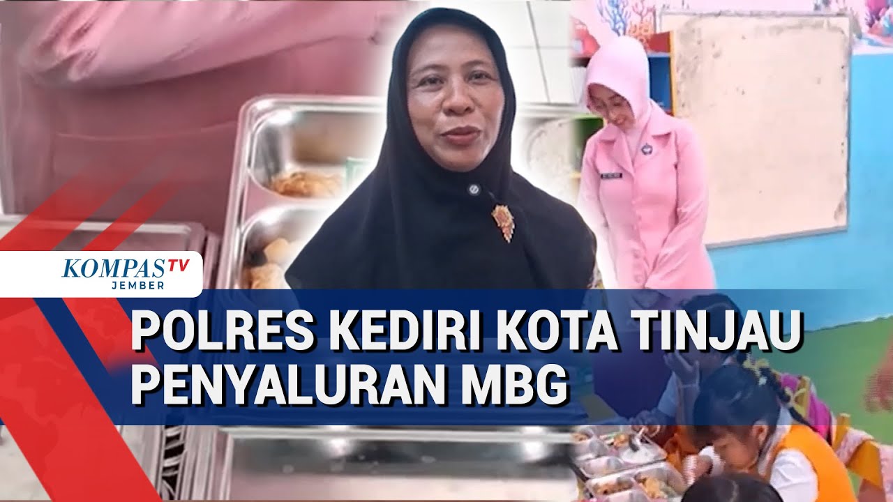 Pastikan Aman dan Higienis, Polres Kediri Kota Awasi Distribusi MBG