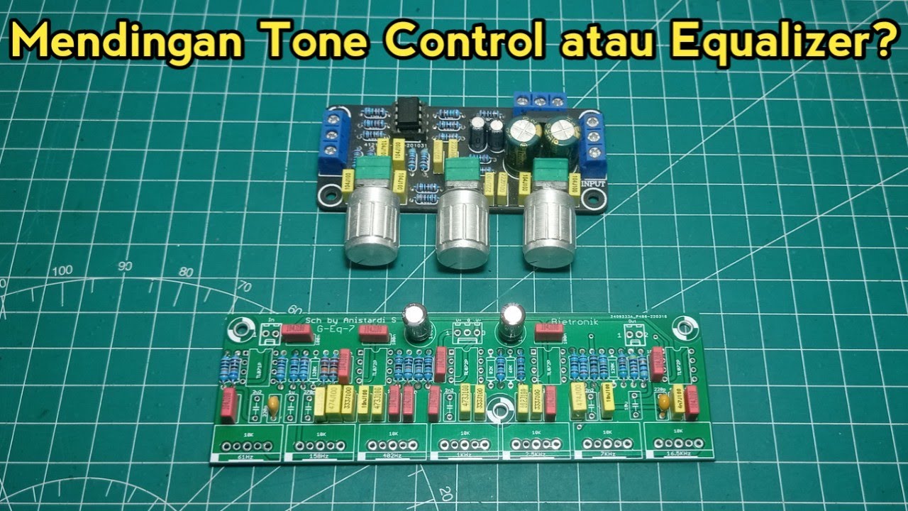 Comparison of Tone Control and Equalizer