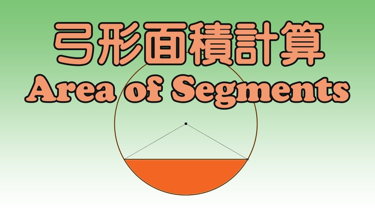 弓形面積計算 Area of circular segments。課程中從沒有正式教授弓形面積，但 HKDSE 卻經常考