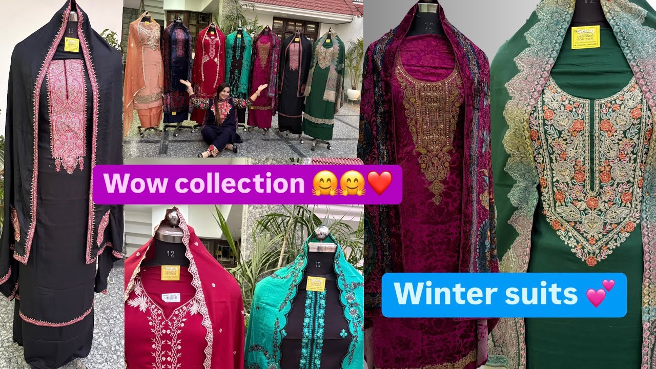 Latest outfits👉🏻New winter suits|| Awesome vlog🤩|| viral winter suits|| My boutique’s collection 👌