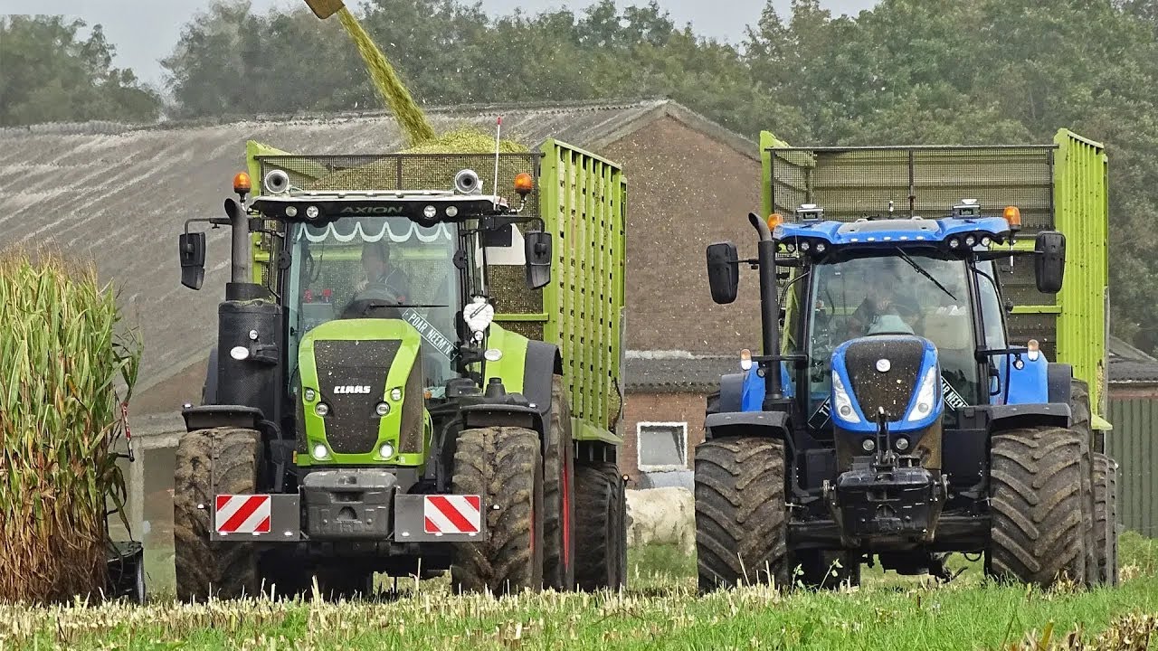 Mais Silage | Nikkels | Krone BiG X 850 + Claas Axion 920 + New Holland T7.230 | 2020