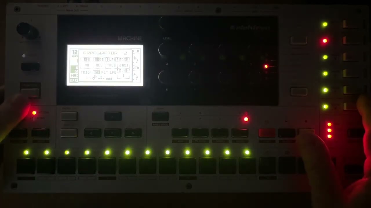 Monomachine / arpeggiator