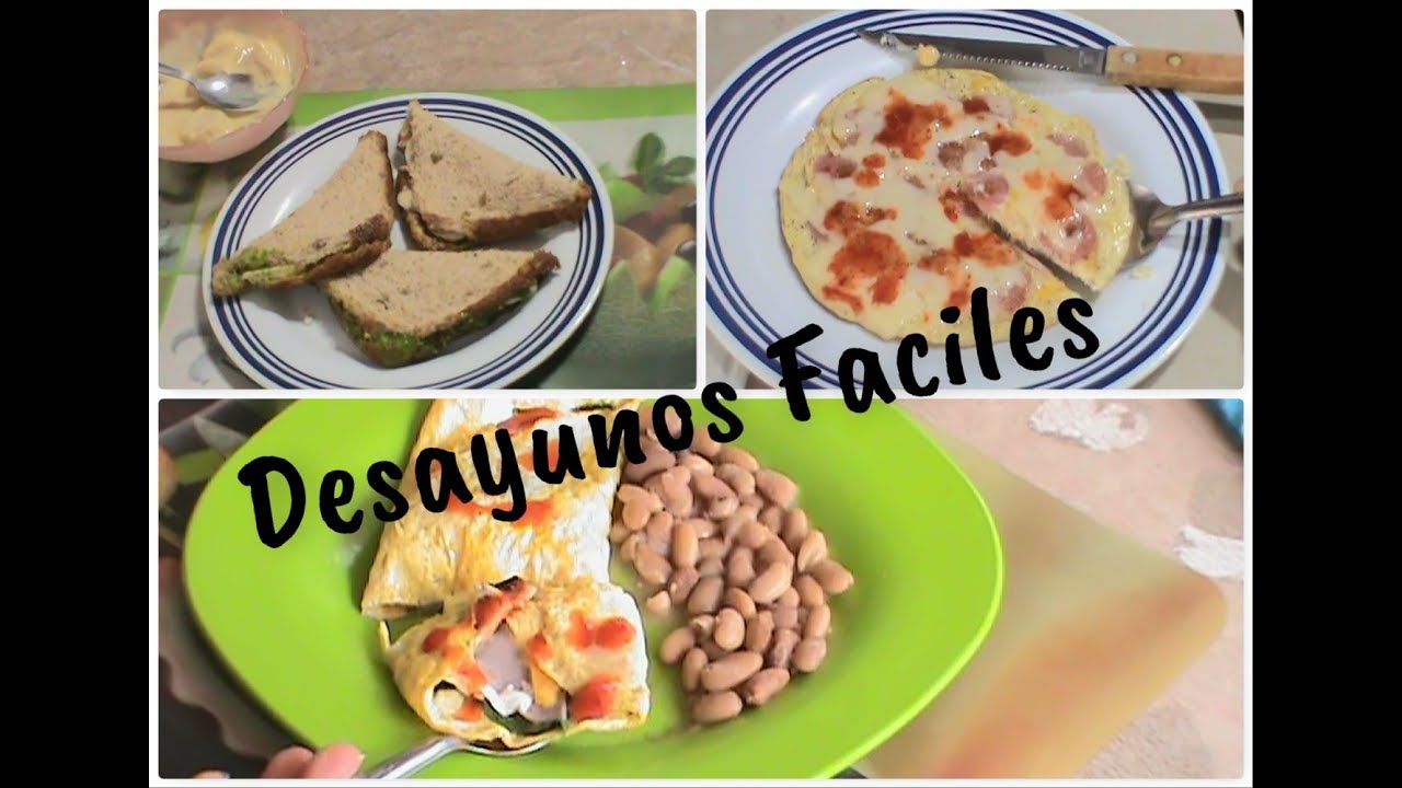 Desayunos completos, faciles y ligeros (peticion)