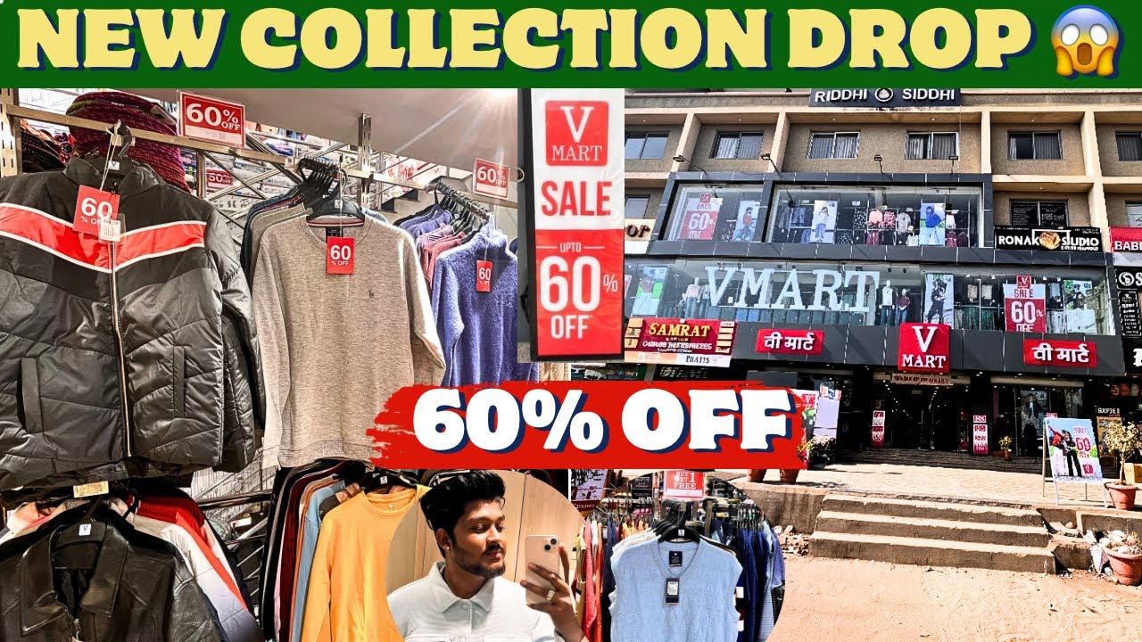 V-Mart 60% OFF Sale 😱 | Itni Sasti Shopping Pehli Baar! | Full Store Vlog