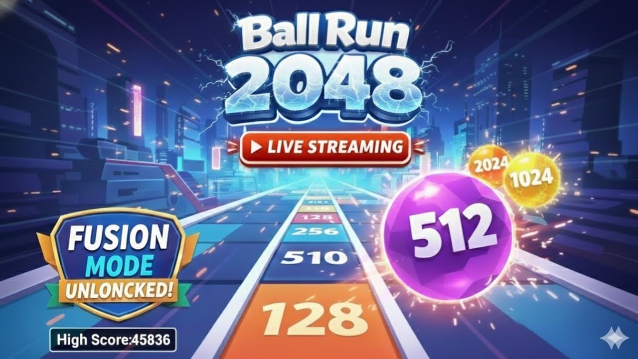 🔴Ball Run 2048 live gameplay! ⛓️‍💥 Break low score.