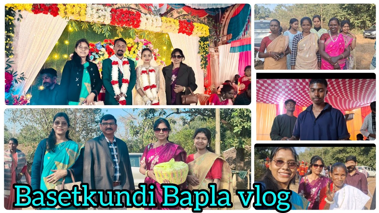 ANUPRIYA   &   PREMSON   WEDDING  VLOG  VIDEO  ।।  24 .01 .2026 ।। BASETKUNDI 