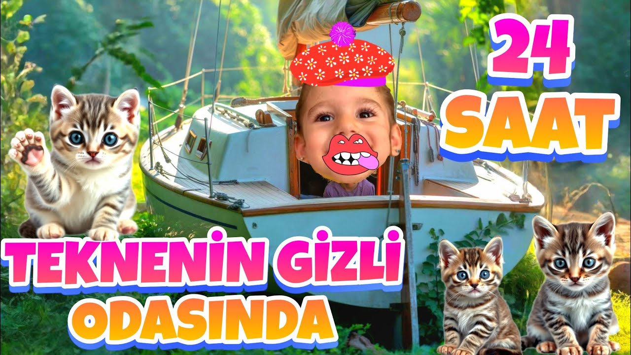 TEKNEDE 24 SAAT & YAVRU KEDİYLE EVA'YA SÜRPRİZ OKULDAN ALMA