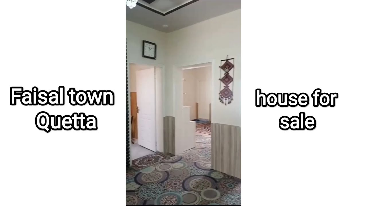 safi 1500 ft single story house 3 bedroom Faisal town berwory road Quetta