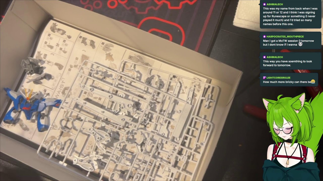 First Ever Gunpla! Building Gramps, RX-78-2 | Handcam Stream!