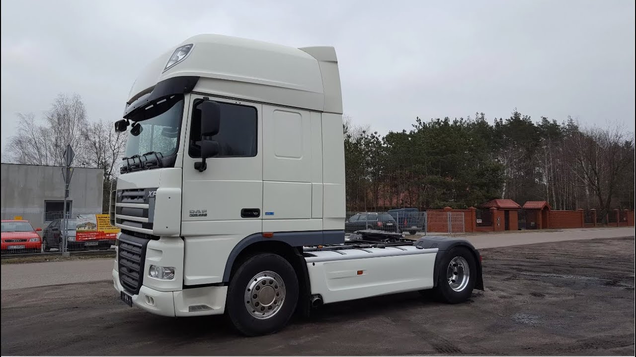 DAF 105   стук в двигателе часть 1